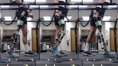 پا به لطف هوش مصنوعی به بیماران کمک ‌می‌کنند که سریع‌تر و بهتر راه بروند 390x220 - پروتزهای پا به لطف هوش مصنوعی به بیماران کمک ‌می‌کنند که سریع‌تر و بهتر راه بروند